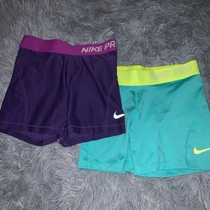 2 Pairs of Nike spandex!